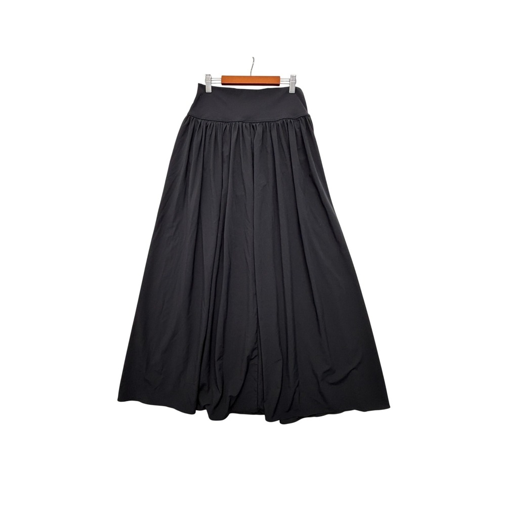 Halara Black High Waist Performance Maxi Skirt with Built-in Briefs Size M - Picture 5 of 8